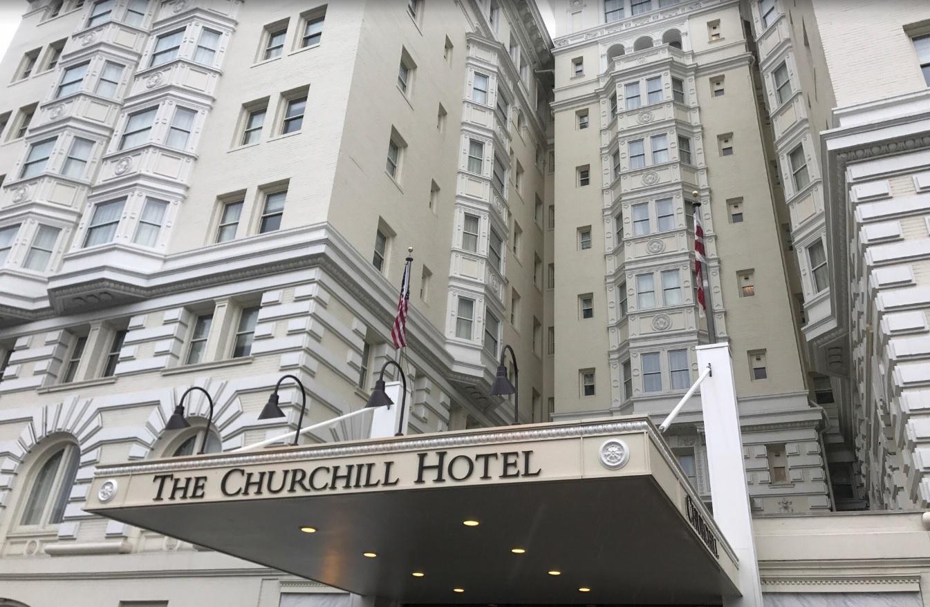 The Churchill Hotel Near Embassy Row Washington Eksteriør billede